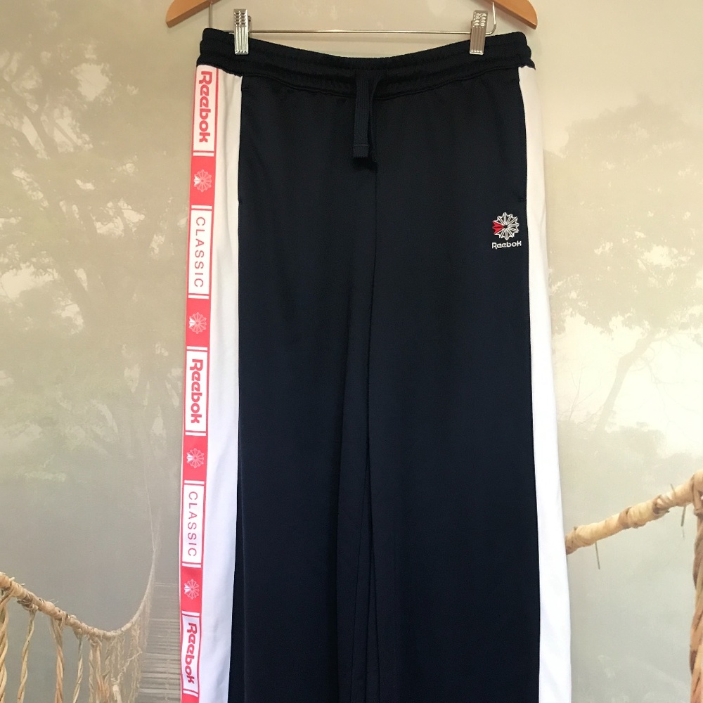 Reebok track pants NEW navy blue size M